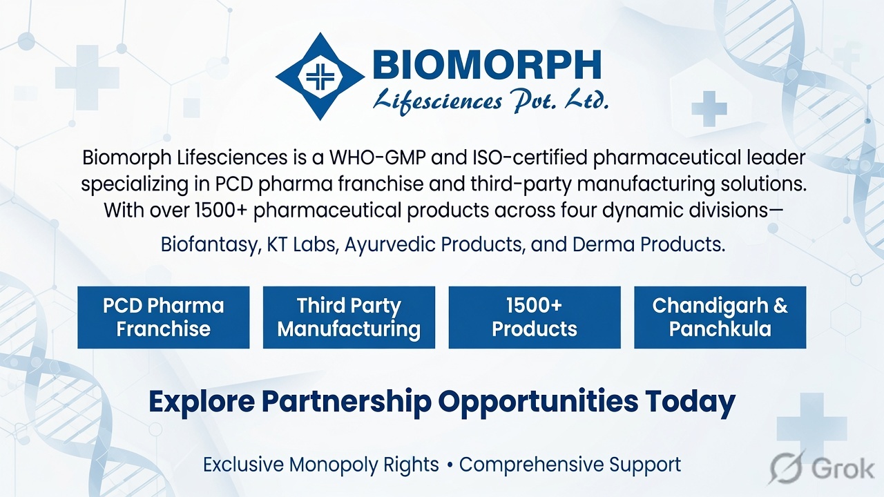 Biomorph Lifesciences | PCD Pharma & Manufacturing