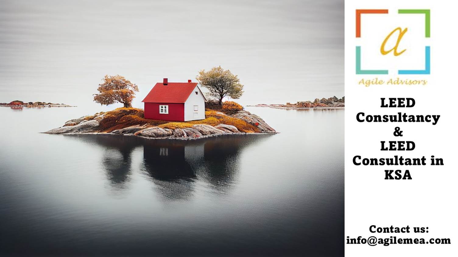 A house on an island in waterAI-generated content may be incorrect.