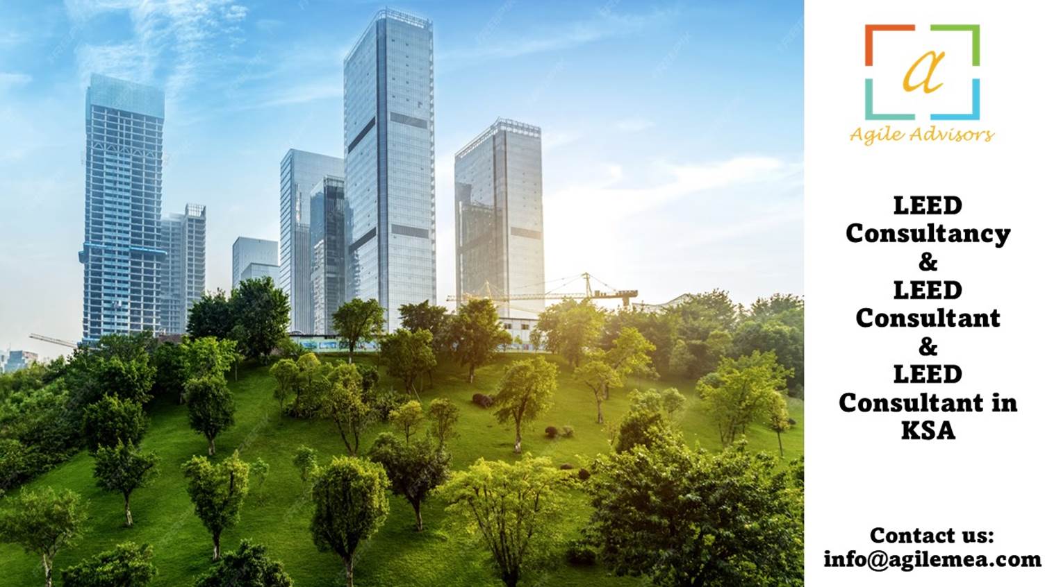 A green field with trees and buildings
AI-generated content may be incorrect.