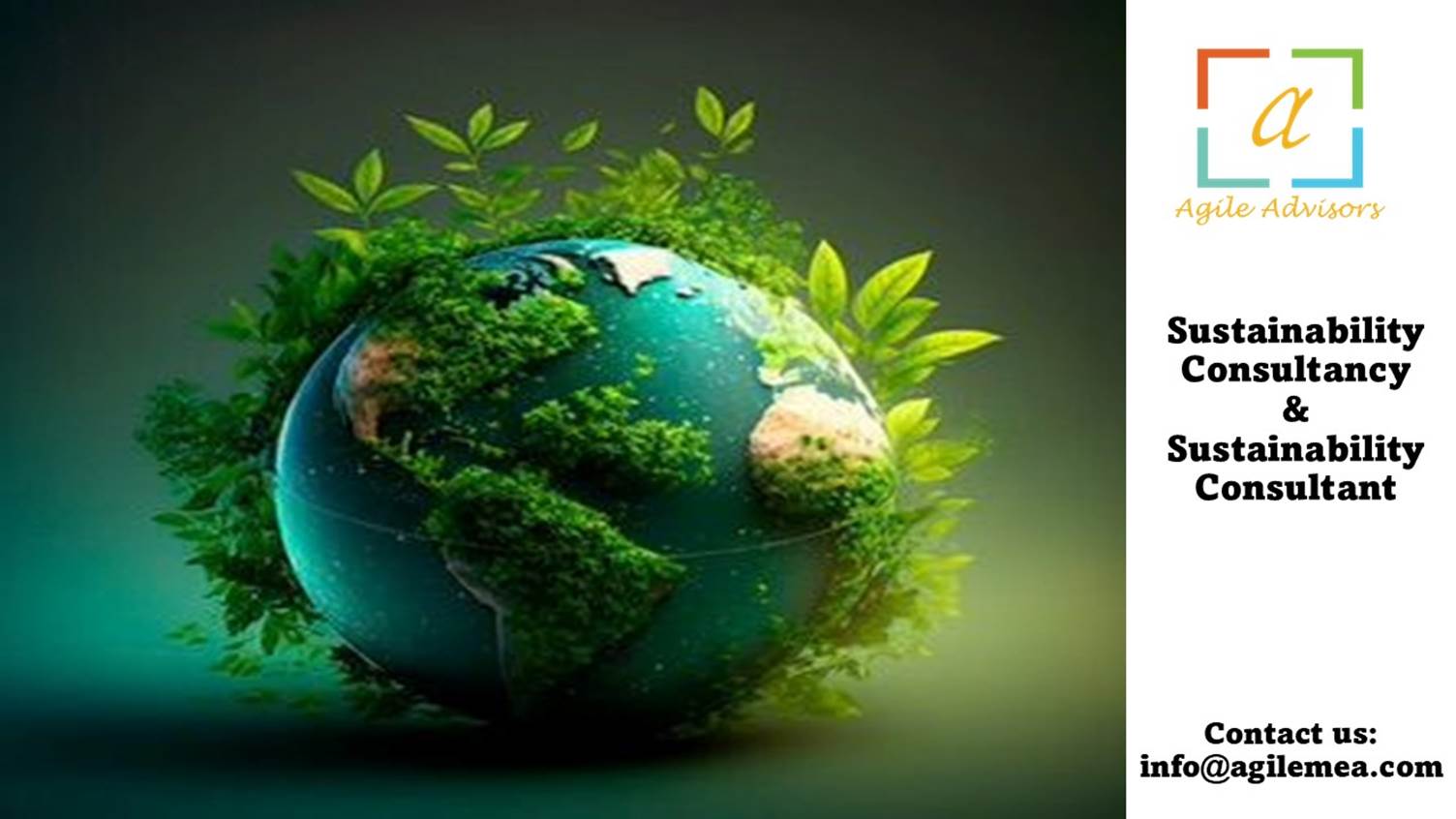 A green planet with plants around itAI-generated content may be incorrect.