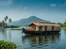 an image of a house boat in the river