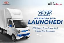 2025 MAHINDRA ZEO LAUNCHED