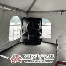 portacool evaporative fan rental 