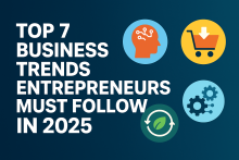  top 7 business trends every entrepreneur should follow in 2025 to stay ahead of the competition.