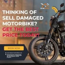  sell damaged motorbike