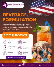 beverage recipe formulation in USA