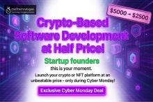 Cryptocurrency Based Software Development Company at Half Price