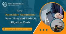 Deposition Summary service