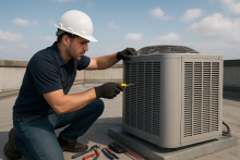 central air installation in Essex County