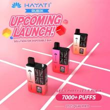 Hayati Rubik 7000, Hayati Rubik 7000 Puffs, Hayati Rubik Disposable Vape, Hayati Rubik 7000 Vape Kit, 7000 Puffs Disposable Vape, Long-lasting disposable vape UK, Rechargeable disposable vape, Mesh coil disposable vape, Hayati disposable vapes UK, Hayati vape 7000 puffs, Best 7000 puff vape UK, High-puff disposable vape kit, Premium disposable vape flavours, Buy Hayati vapes UK, The Vape Giant disposable vapes