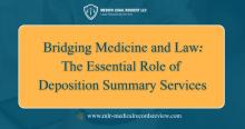 Deposition summary service