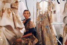 Designer Embroidered dress, buy designer clothes online, luxury dresses online