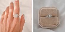 cremation ring, womens cremation rings