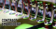 Contract embroidery service provider specialising in custom branded apparel