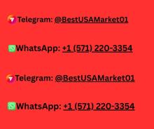  24 Hours Reply/Contact ✔️Email: bestusamarket01@gmail.com ✔️WhatsApp: +1 (571) 220-3354 ✔️Telegram: @BestUSAMarket01
