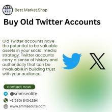 Old Twitter Accounts Full DM Verified USA, UK Account, High Quality Profile, Email Number Verified, Old PVA With Followers fully verified If you Need so contact us, Telegram: @smmseolite Whatsapp: +1(530) 843-1394