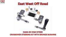 Dana 60 high steer steering kit with billet arms and bronze bushing
