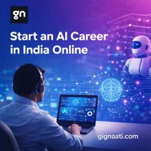 start ai career in india online
