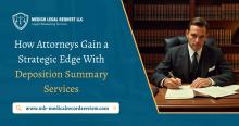 Deposition summary service