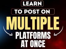Multi-platform social posting, Affordable social media scheduler