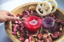 Custom scented candles 