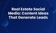 Generate Social Media Content from Property Listings, Instagram Posts for Real Estate Agents