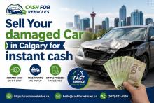 Sell Your damaged Car in Calgary for instant cash