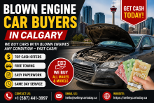 Blown Engine Car Buyers in Calgary