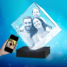 Diamond 3D Crystal Photo