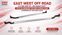 Jeep JK Tie Rod and Drag Link Kit | Heavy Duty Upgrade