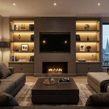 average cost of media wall