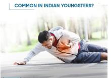 heart attacks common in youngsters