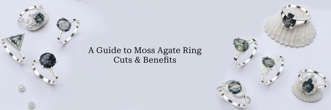 Moss Agate Rings