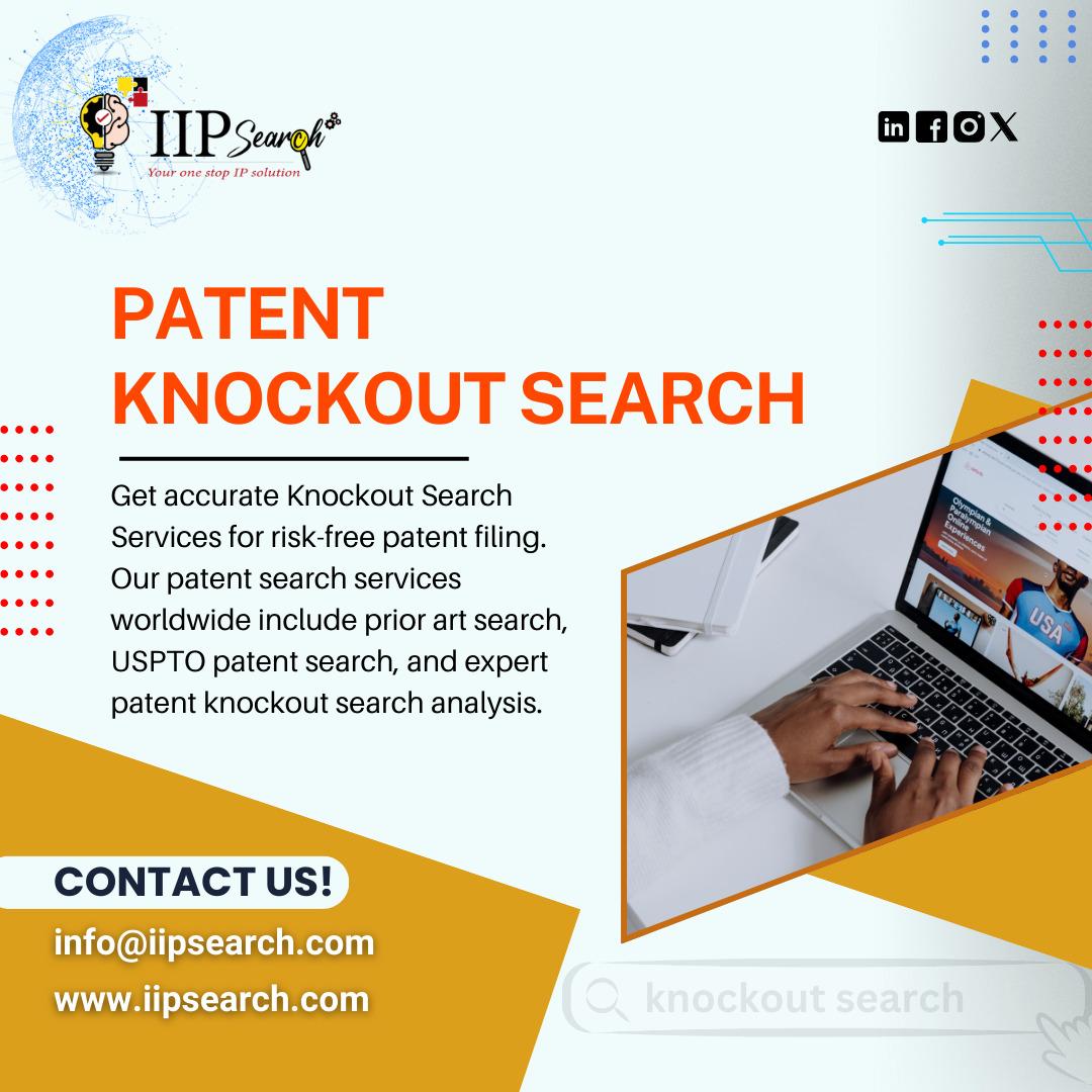 Patent knockout search services by iipsearch