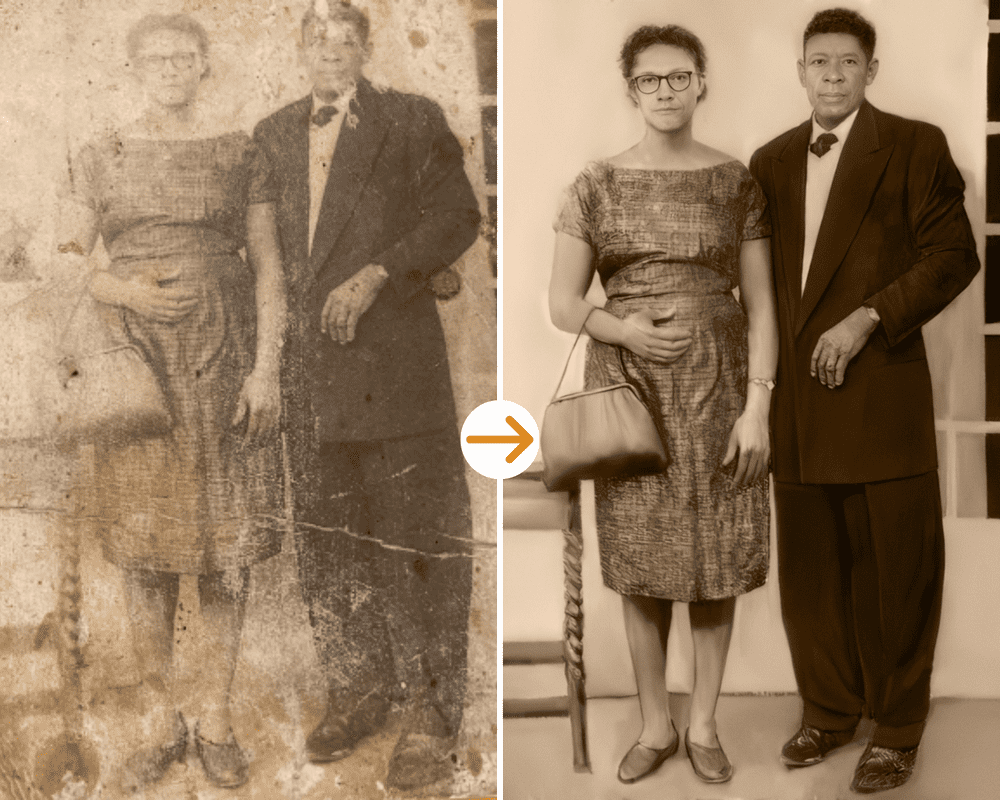 old photo restoration