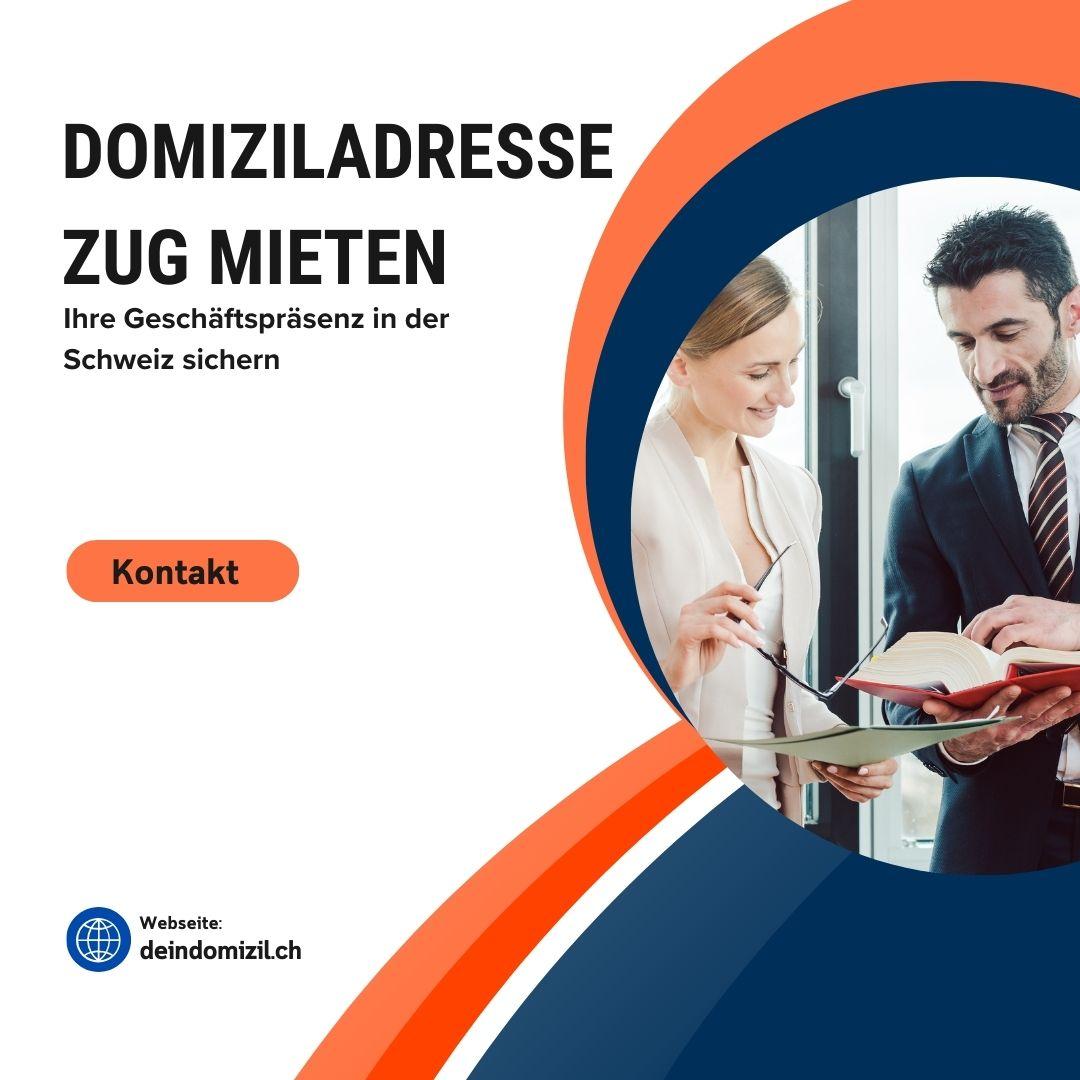Domiziladresse in Zug 