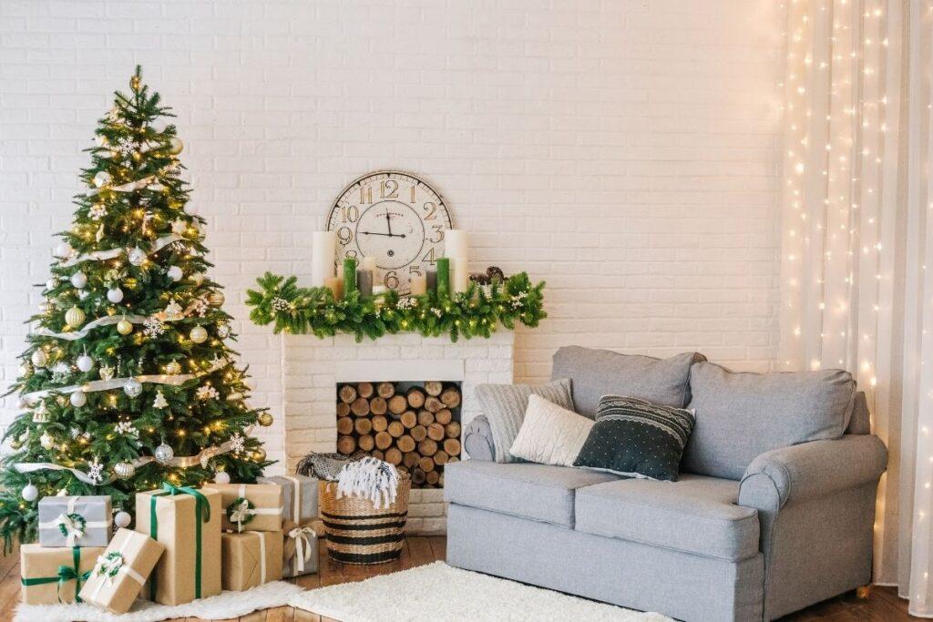 Decor delivery service, shop holiday & seasonal decor, christmas gift box decorations