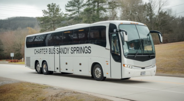 Charter bus rental
