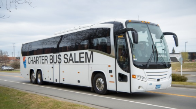 Charter bus rental