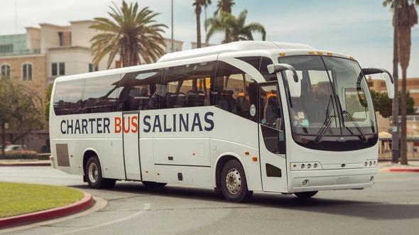 Charter bus rental