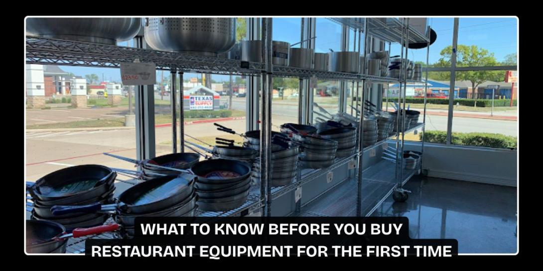 Buying restaurant equipment
