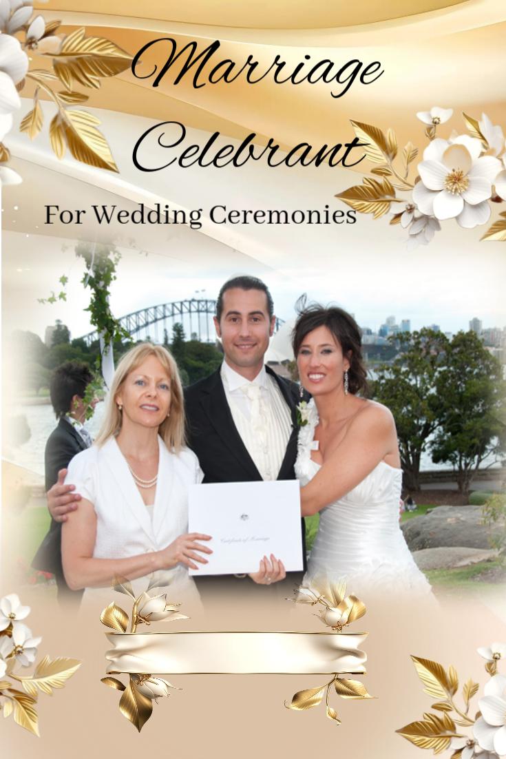 marriage celebrant for weddings 