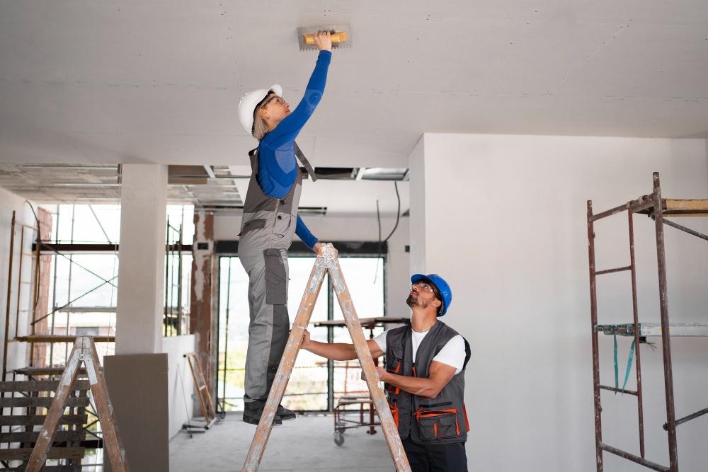 ceiling tile installation