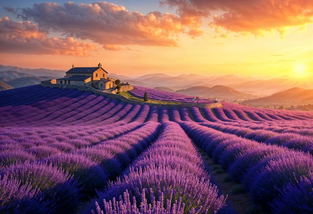 Lavender picking Honey Brook PA