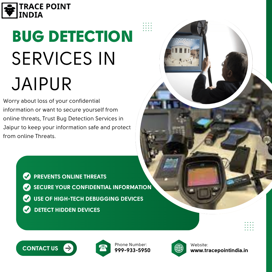 #bugdetectionservicesinjaipur, #tracepointindia
