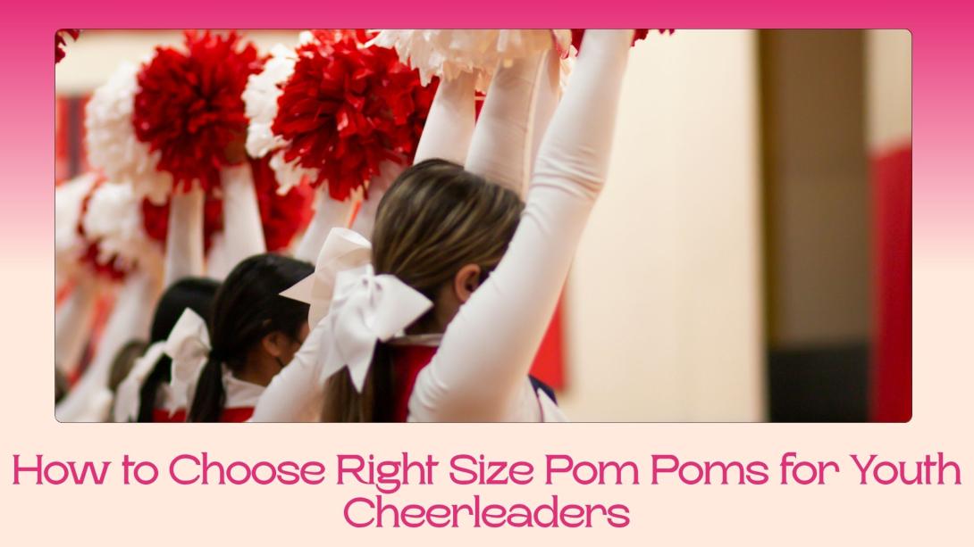 perfect pom poms for youth cheerleaders