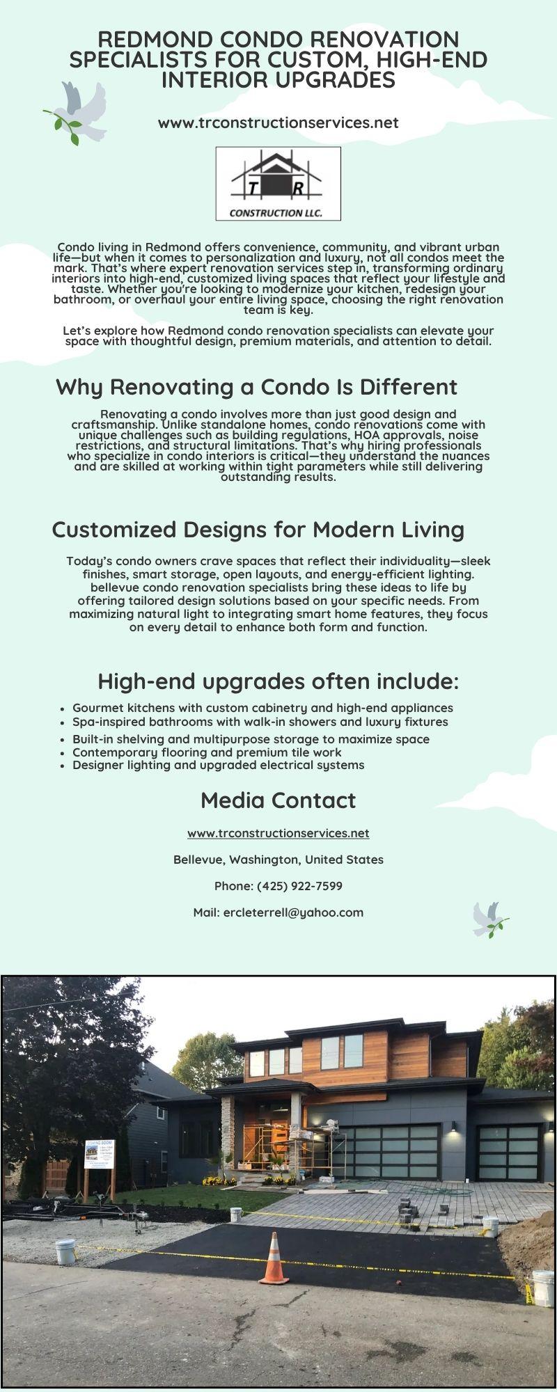 bellevue condo renovation specialists