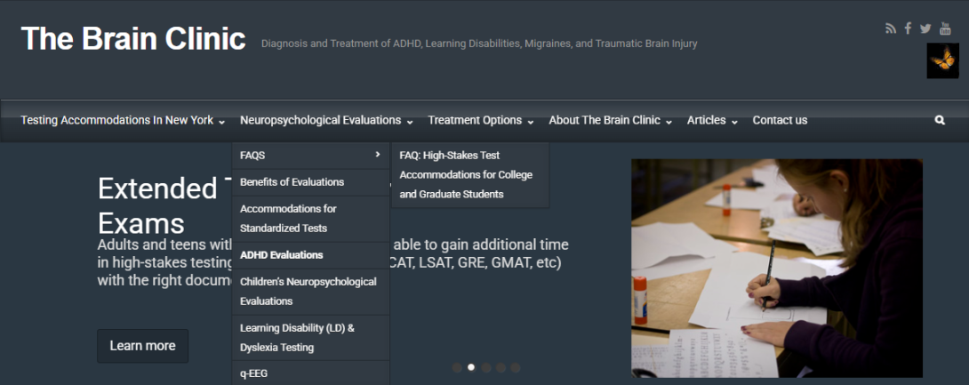 neuropsychological evaluation for adults near me