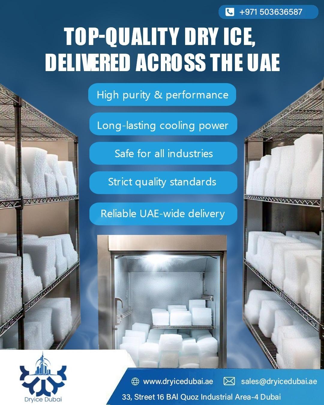 dry ice supplier in dubai