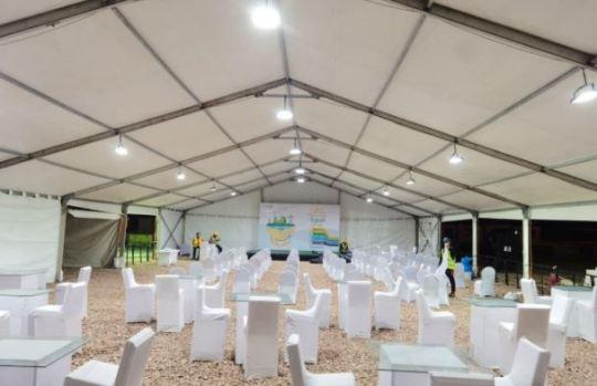 German Hanger Tent